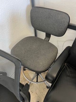 Sillas de oficina negras - 39€/unidad