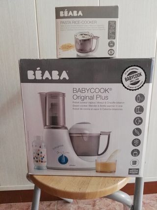 Babycook Béaba Blanco y Gris