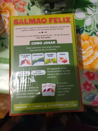 Salmão Feliz - Jogo de Cartas