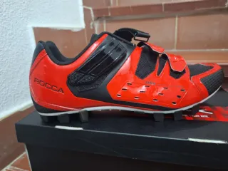 Zapatos Ciclismo Spiuk Rojo/Negro Talla 46