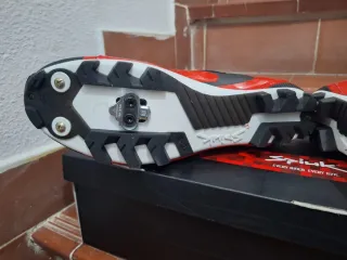 Zapatos Ciclismo Spiuk Rojo/Negro Talla 46
