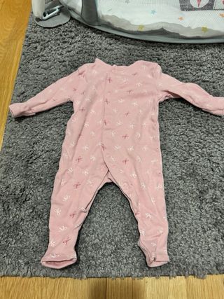 Set 3 Tutine Bimbe Rosa e Bianche 0-3 mesi