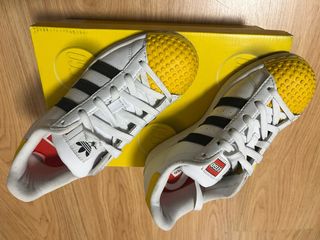 Adidas Superstar Lego Blancas y Amarillas Limited