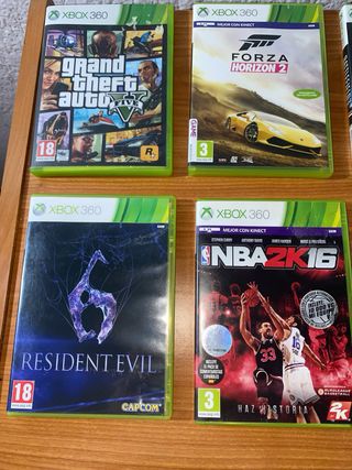 Xbox 360 Azul + Mando + Juegos