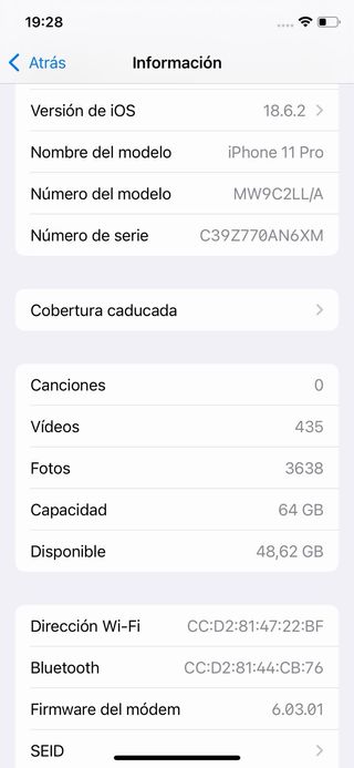 iPhone 11 Pro 64GB Space Gray