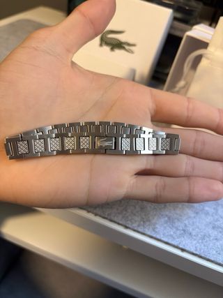 Pulsera Lacoste Plata