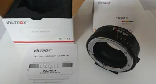 Adaptador de objetivos Nikon F a cámaras Fujifilm