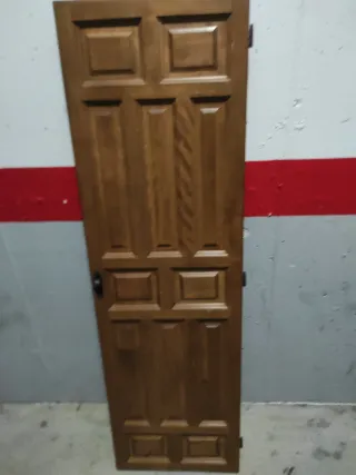 Puerta de madera maciza 50x1,66