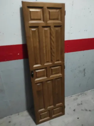 Puerta de madera maciza 50x1,66