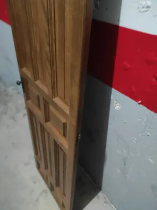 Puerta de madera maciza 50x1,66