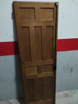 Puerta de madera maciza 50x1,66