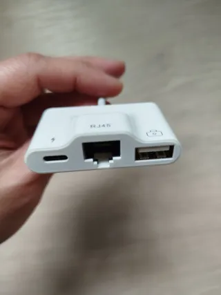 Adaptador Apple 3 en 1 RJ45