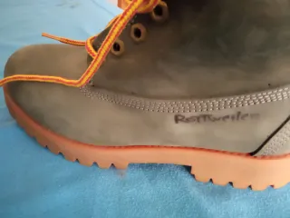 Botas de montaña Rottweiler grises y naranjas