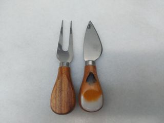 Tabla madera + botes cristal + accesorios