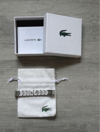 Pulsera Lacoste Plata