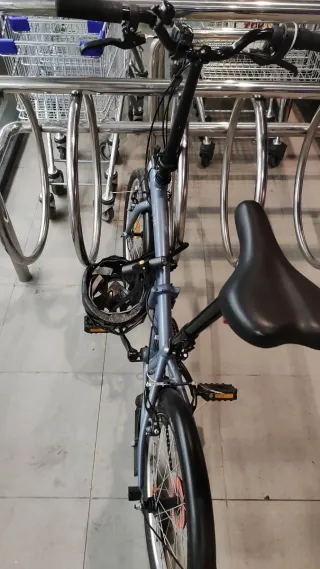 Bicicleta Btwin Tilt 120 6V Azul