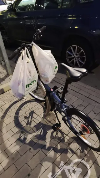 Bicicleta Btwin Tilt 120 6V Azul