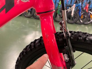 BICI INFANTIL 16" BH EXPERT JUNIOR ROSA 2 MANO ALU