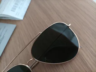 Gafas Ray-Ban Aviator Reverse Dorado/Negro