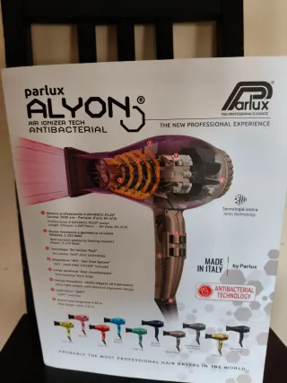 Secador Parlux Alyon Negro/Dorado