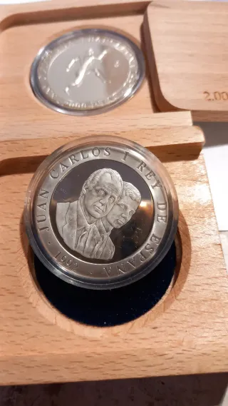 Monedas Plata Olimpiadas Barcelona 92