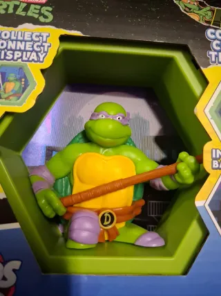 Lote 3 Figuras Tortugas Ninja Donatello