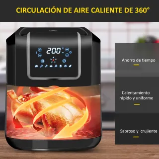 Freidora de Aire 6.5L 1700W