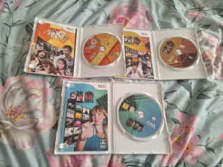 Lote 3 Juegos Wii Let's Sing Karaoke