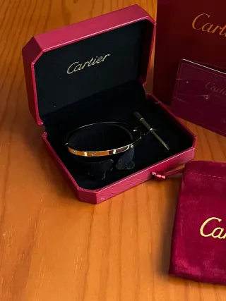 Bracciale Cartier Love donna con gioielli