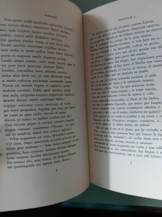 Epístolas Libros I y II. Edición bilingüe.