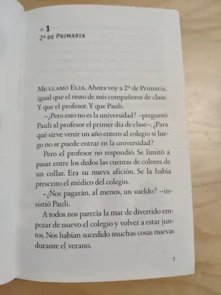 Elia y las olimpiadas escolares