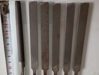 Limas para hierro y acero no templado