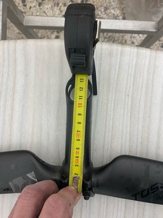 Manillar Aero Carbono TOSEEK Potencia 12cm