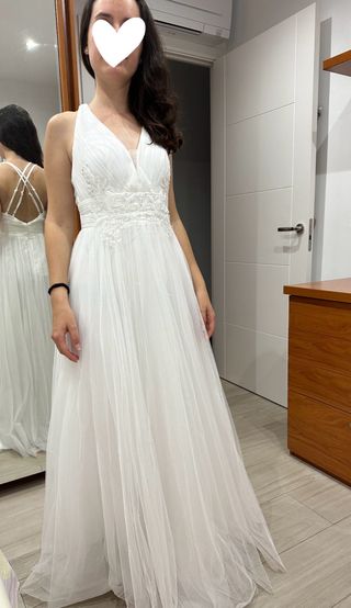 Vestido de Novia Blanco Nuevo