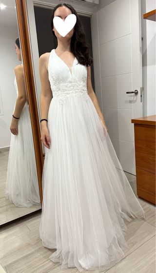 Vestido de Novia Blanco Nuevo