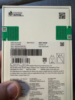 Oppo A5 Pro 5G Caja Sellada - Intacto