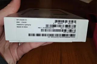 Samsung Galaxy A56 5G 256GB Blanco.