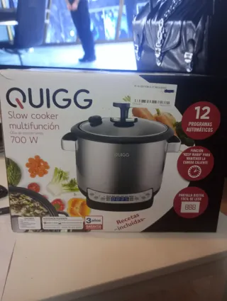 Olla QUIGG Slow Cooker Multifunción 700W