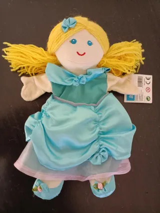 Muñeca Princesa Tela 30cm