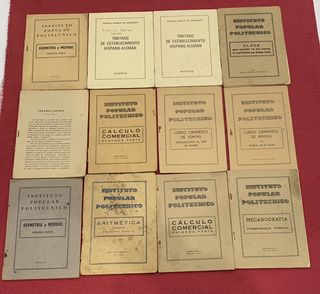 Colección folletos Instituto Politécnico (Años 40)