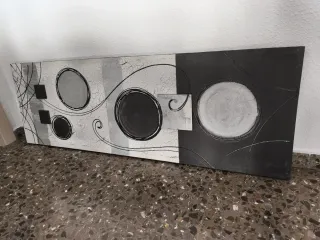 Cuadro abstracto moderno