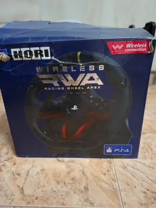 Volante y Pedales Hori PS4