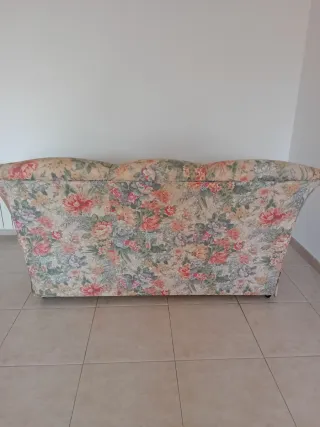 Sofá de 3 plazas floral