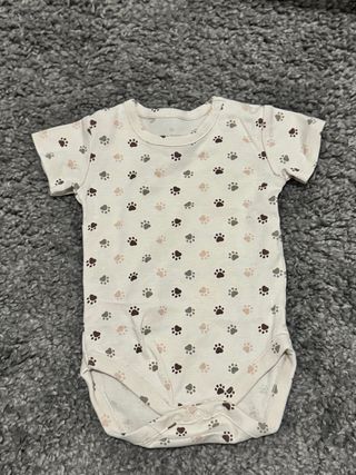 Body Tezenis 0-3 mesi stampe zampine