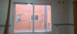 Ventanas Aluminio Blancas Correderas doble Cristal