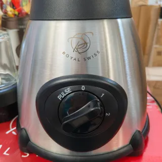 Licuadora vaso de Vidrio 1000W base acero inox