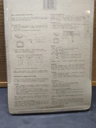 Adaptador Casete Coche Vieco DC-DC Nuevo