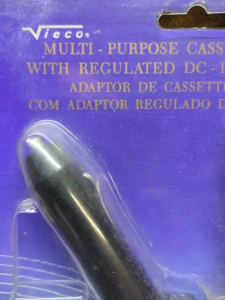 Adaptador Casete Coche Vieco DC-DC Nuevo