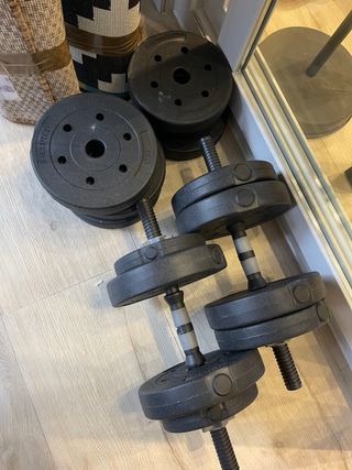 Juego de Mancuernas Ajustables