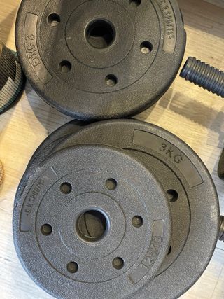 Juego de Mancuernas Ajustables